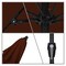 California Umbrella 9' Bronze Aluminum Market Patio Umbrella, Pacifica Brick 194061337707 - alternate 2